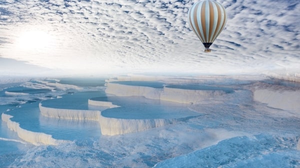 Pamukkale Hot Air Balloon Flight from Fethiye